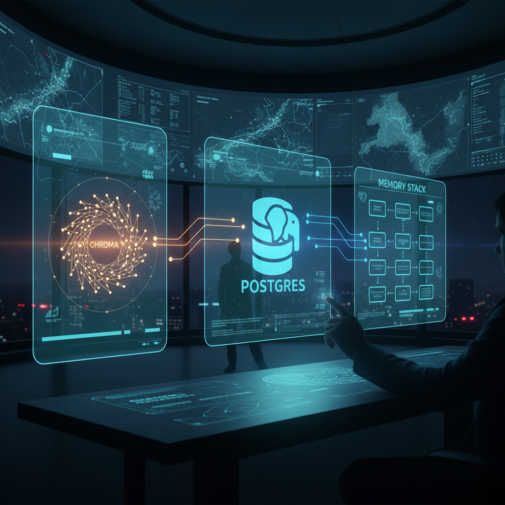 Editorial image for the Postgres memory stack article